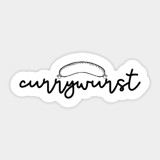 currywurst Sticker